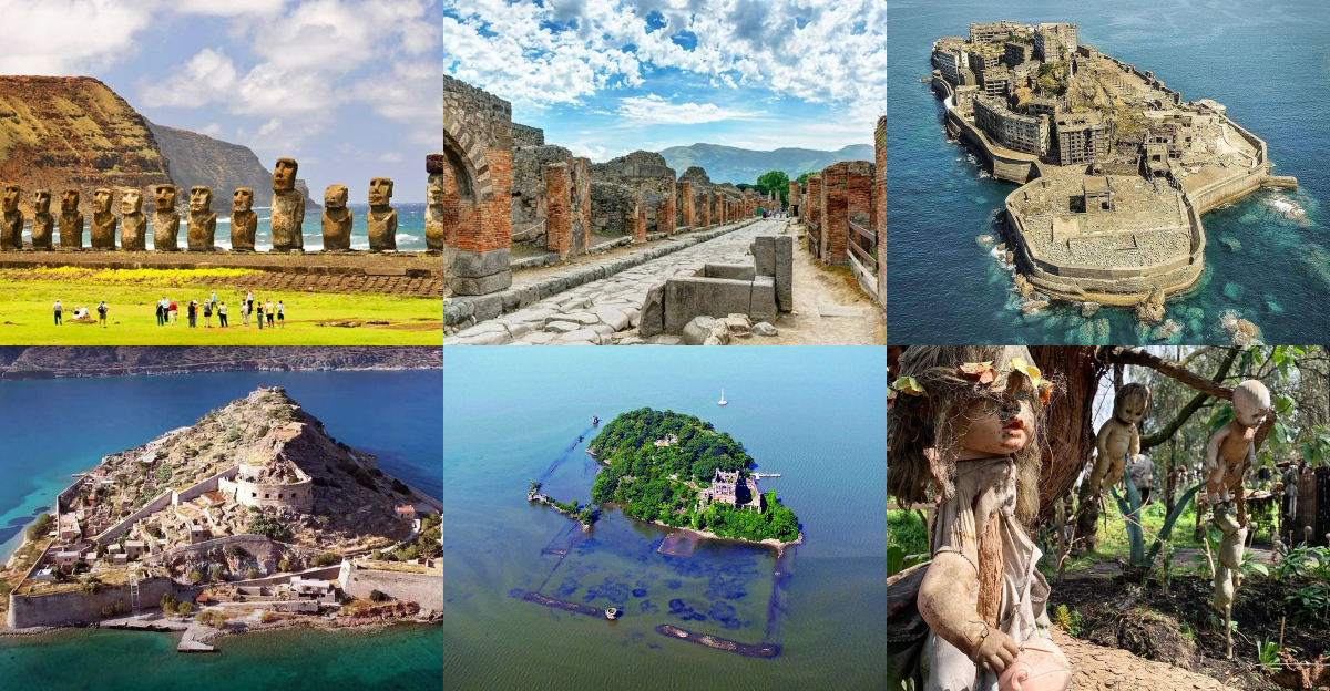 Islands That Were Once Thriving but Now Only Ruins Remain