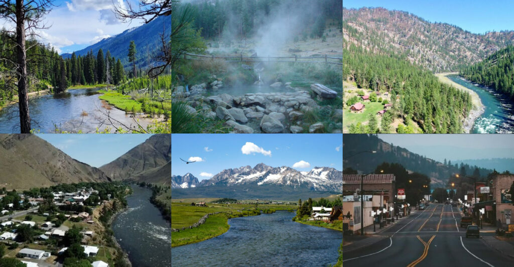 Most Secluded Towns in Idaho