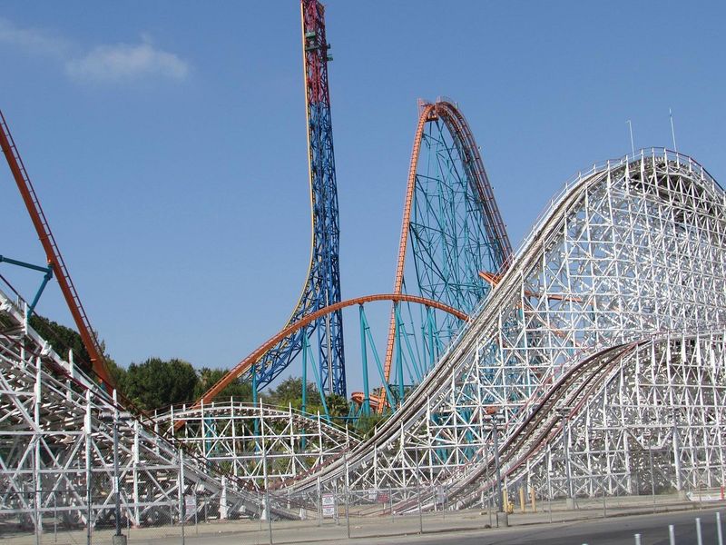 Six Flags Magic Mountain, California